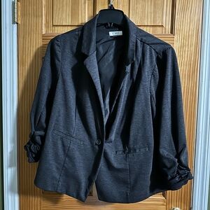 Cato Women's Charcoal Blazer Jacket